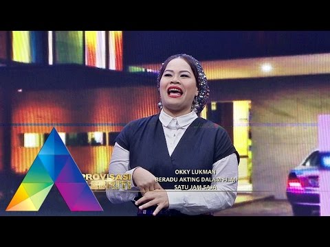 IMPROVISASI SELEBRITI - Okky Lukman Adu Akting Dengan Revalina S Temat (30/03/16) Part 1/5