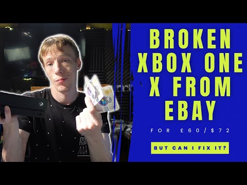 I Bought This Broken Xbox One X From eBay For £60! But Can I Fix It?