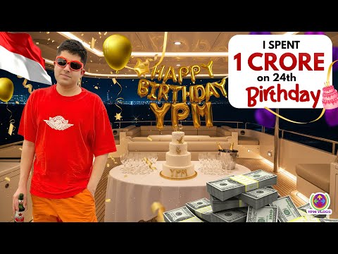 I SPENT 1 CRORE on my 24th BIRTHDAY - EPIC CELEBRATION in BALI !! 🥳🎂🎉
