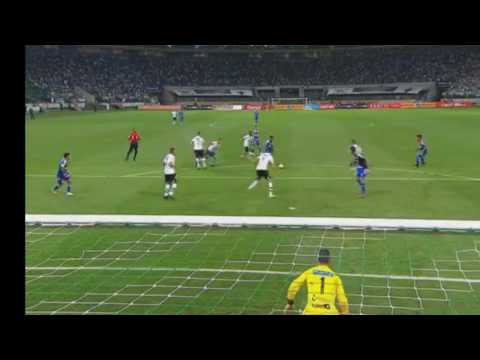 Palmeiras 3 x 0 Botafogo PB - Copa do Brasil 2016 - Gol Tchê Tchê