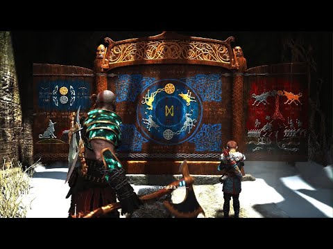 Skoll and Hati Jotnar Shrine. God of War PS5