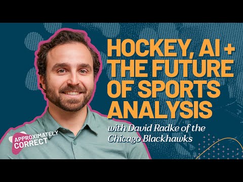 Hockey, AI, & the future of sports analysis! With David Radke | Approximately Correct #AI Podcast thumbnail
