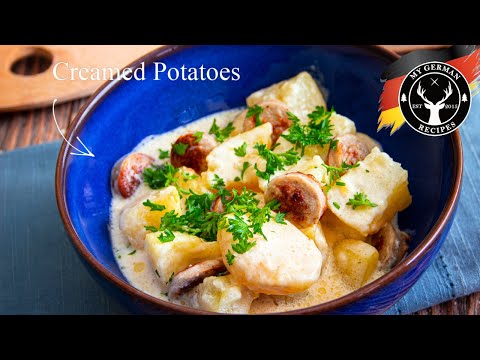 Creamed Potatoes - North German Style, easy & very delicious ✪ MyGerman.Recipes