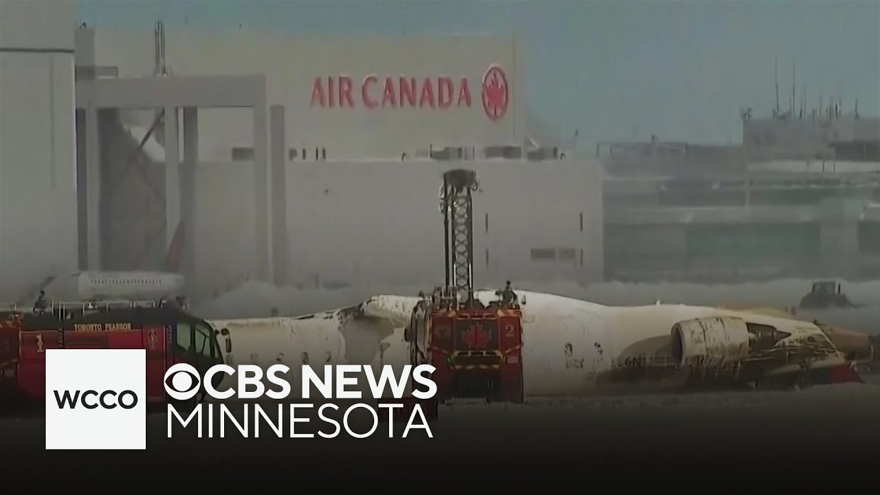 Breaking News: Delta plane crashes while landing in Toronto from Minneapolis, officials say