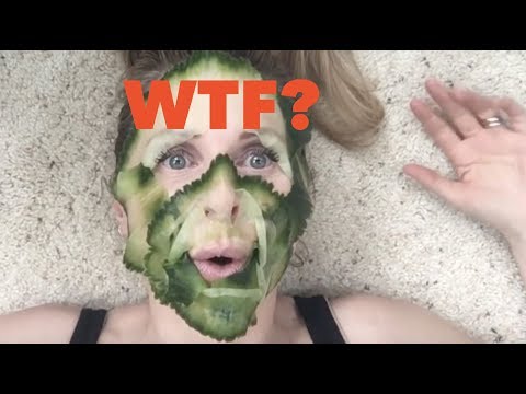 WTF? DIY Cucumber Facial | skip2mylou Video