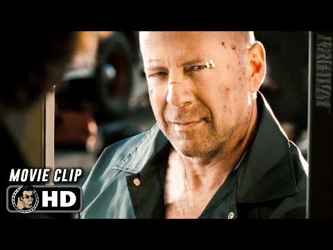 LIVE FREE OR DIE HARD Clip - "Enough Pain" (2007) Bruce Willis