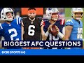 Biggest Questions in AFC: Colts, Browns, Patriots, Chargers | CBS Sports HQ