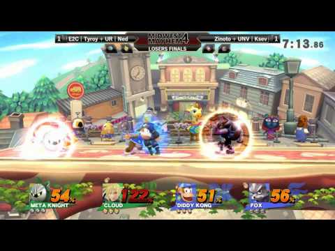 Midwest Mayhem 4 Doubles LOSERS FINALS - E2C | Tyroy + UR | Ned vs Zinoto + UNV | Ksev