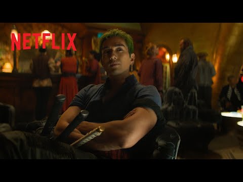 Netflixシリーズ実写版「ONE PIECE」のワンシーンで英語｜ナミとゾロ