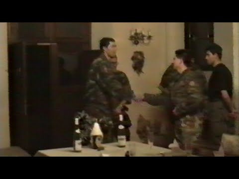 1992.11.02. - 5./1. gbr Tigrovi - Večera sa zapovjednikom 1. bojne - Rašićem