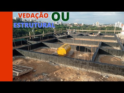 Qual diferença entre parede vedação e estrutura?l