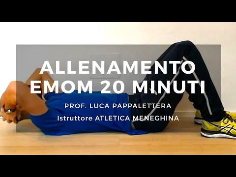 ALLENAMENTO EMOM 20 MINUTI - Luca Pappalettera - Atletica Meneghina
