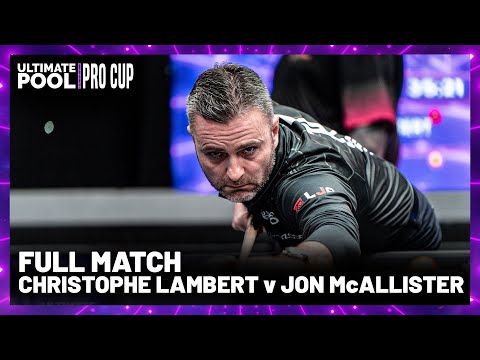 FRANCE NUMBER 1 VS UP RANK NO 4  | Christophe Lambert vs Jon McAllister | Pro Cup 2024