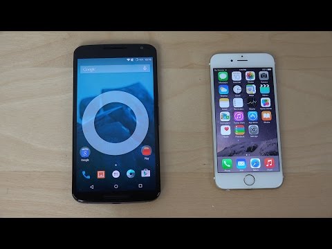Nexus 6 vs. iPhone 6 - Review (4K)
