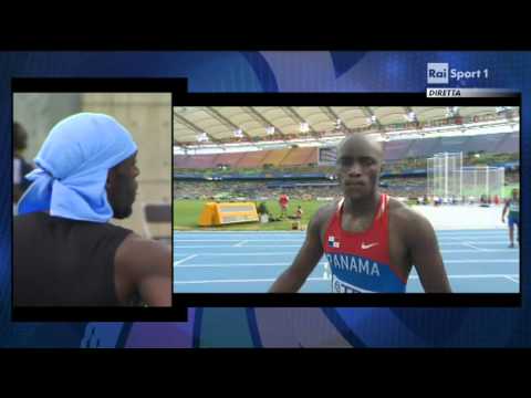 200 Metres men heats heat 6 IAAF World Championships Daegu 2011