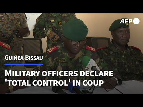 Guinea-Bissau military officers say taking 'full state powers' of country | AFP