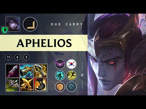 Aphelios ADC vs Heimerdinger - KR Master Patch 25.24