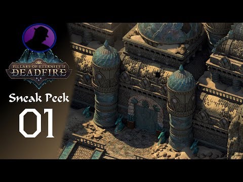 Let's Play Pillars Of Eternity II Deadfire (Sneak Peek) - Part 1 - Close Look At Character Creation!