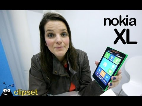 Nokia XL preview #MWC14 Videorama