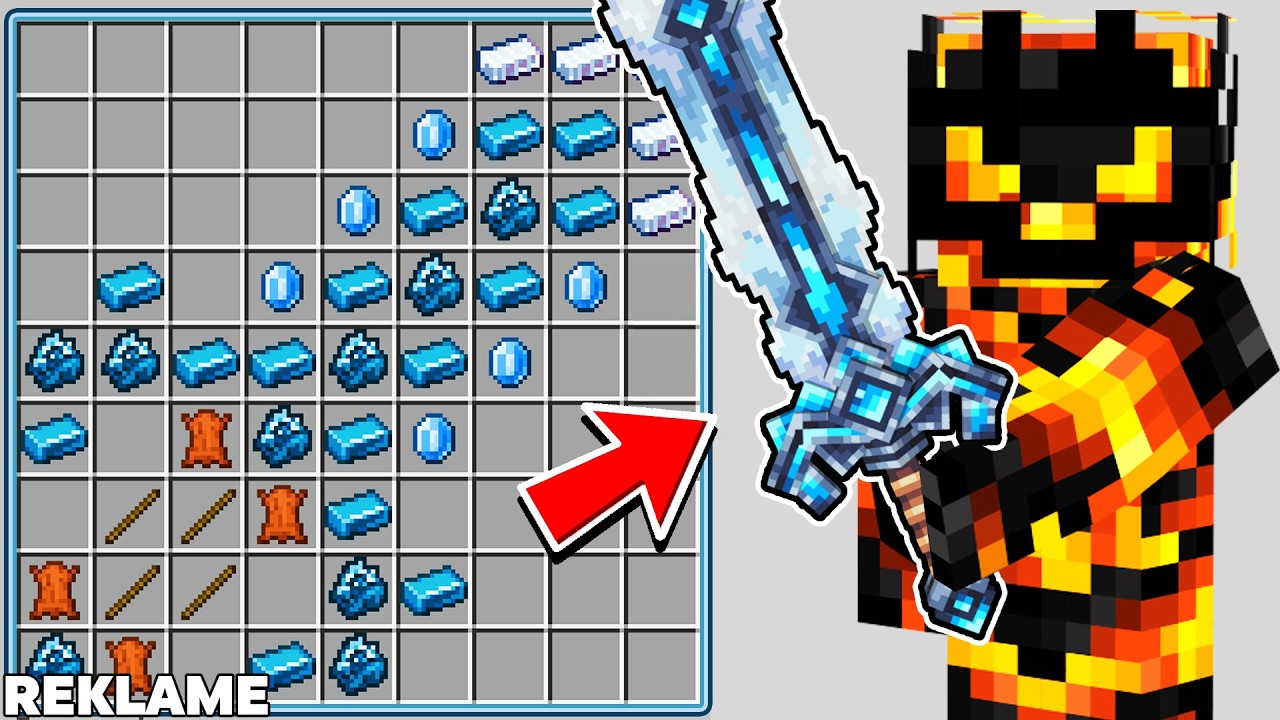 $100 Vs $1.000.000 Sværd I Minecraft!