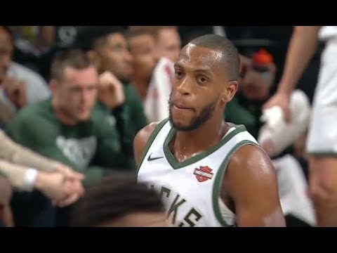Khris MIddleton Highlights vs Nets RS19G52 - 12 Pts, 8 Rebs, 4 Asts, 1 Blk (04.02.19)