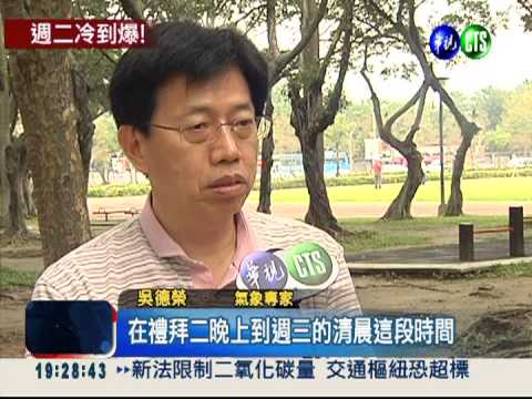 最強冷氣團報到! 低溫下探11度