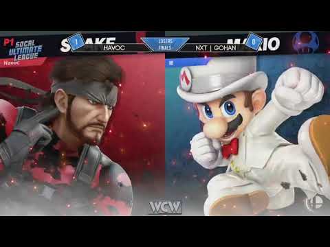 WCW 76 - Havoc (Snake) Vs. NXT | Gohan (Mario) - Losers Finals