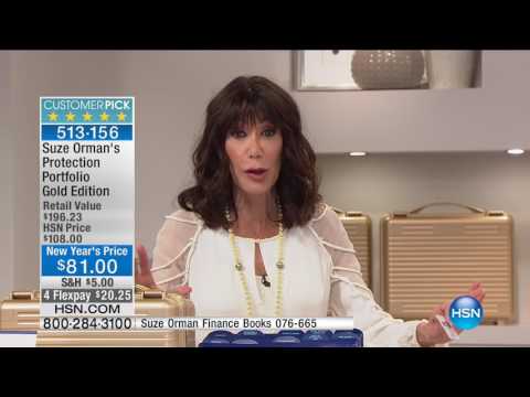 HSN | Suze Orman Financial Solutions for You 01.22.2017 - 08 PM