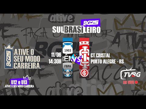 | AO VIVO | SULBRASILEIRO BG25 U12 E U13 | GRÊMIO FBPA x S.C.INTERNACIONAL