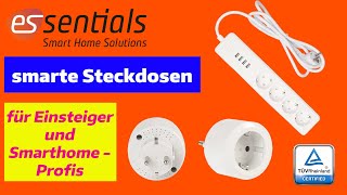 Smarte Steckdosen für Einsteiger und Fortgeschrittene. Vorstellung, Einrichtung und Test.