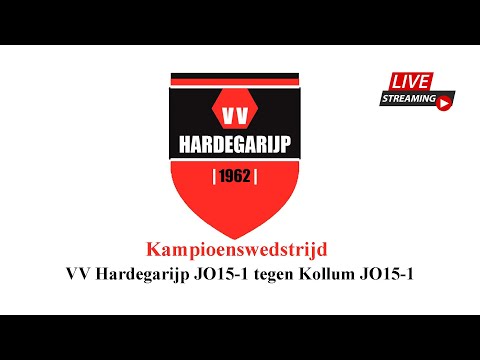 VV Hardegarijp JO15-1 tegen Kollum JO15-1 kampioenswedstrijd 7 juni 2023