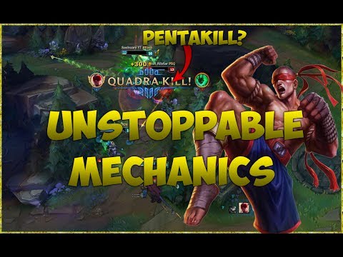 UNSTOPPABLE LEE SIN MECHANICS - Lee Sin Montage #32 League of Legends
