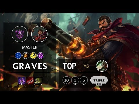 Graves Top vs Riven - EUW Master Patch 10.11