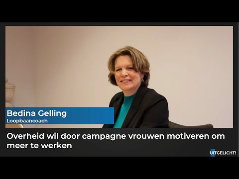 Uitgelicht! 28 maart 2023 - Bédina Gelling over overheid die vrouwen aanmoedigt meer te werken