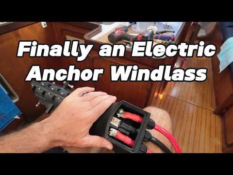 After Months of Waiting… The Windlass Finally Gets Powered with Its Own Lithium Battery