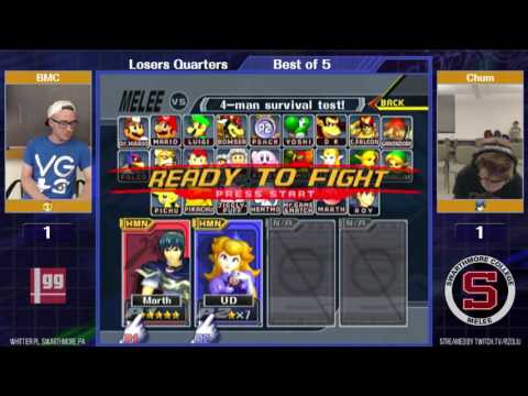 Event Match 5: BMC (Peach) vs Chum (Marth) - Losers Quarters