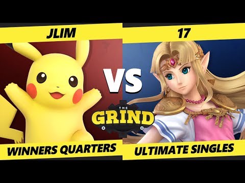 The Grind 115 Winners Quarters - JLim (Pikachu, Snake) Vs. 17 (Zelda) Smash Ultimate - SSBU