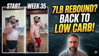 7lb Water Rebound, Dropping Carbs & Gray Market Panic | Week 35 Check-In