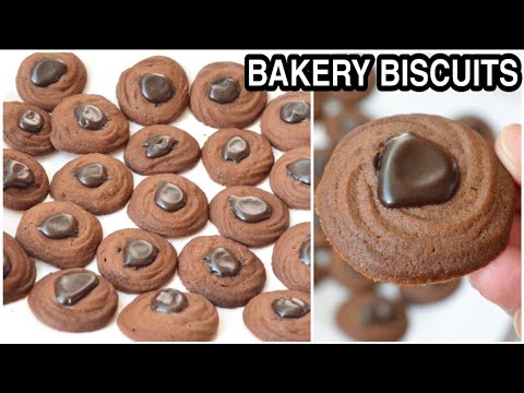 Chocolate Biscuits Bakery Style by (YES I CAN COOK)
