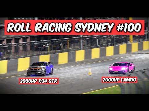 Roll Racing 100 - 1200hp+ Evo’s, 1800hp+ GTR’s and 2000hp Supercars battle it out