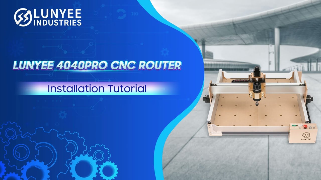 4040 PRO CNC Video 1