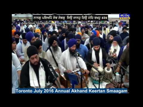 083 Toronto July 2016 Friday - PM Bhai Jagpal Singh Jee Kanpur