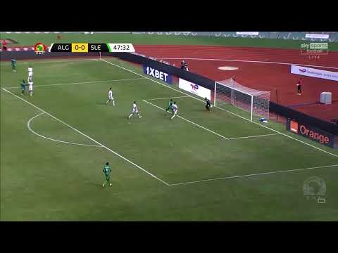 Sierra Leone scored against Algeria #sierraleone #afcon2021