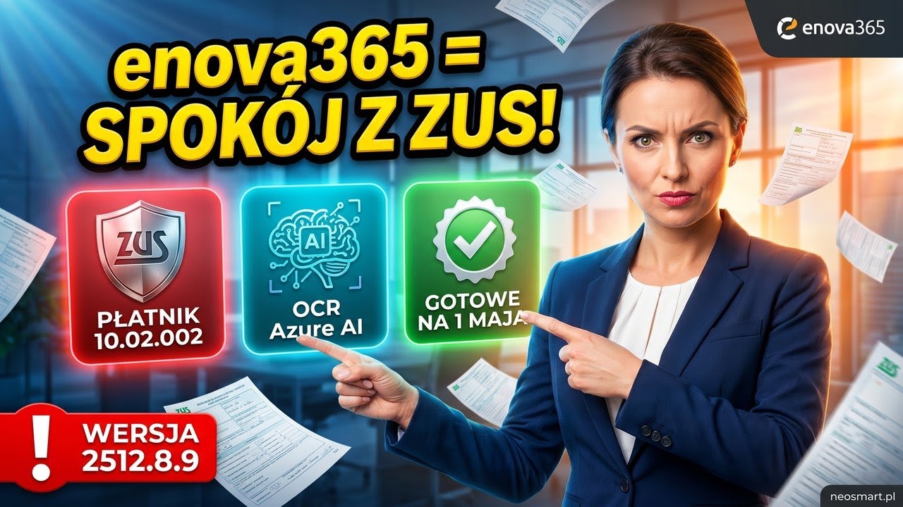 enova365 2512.8.9 — nowa wersja kwiecień 2026