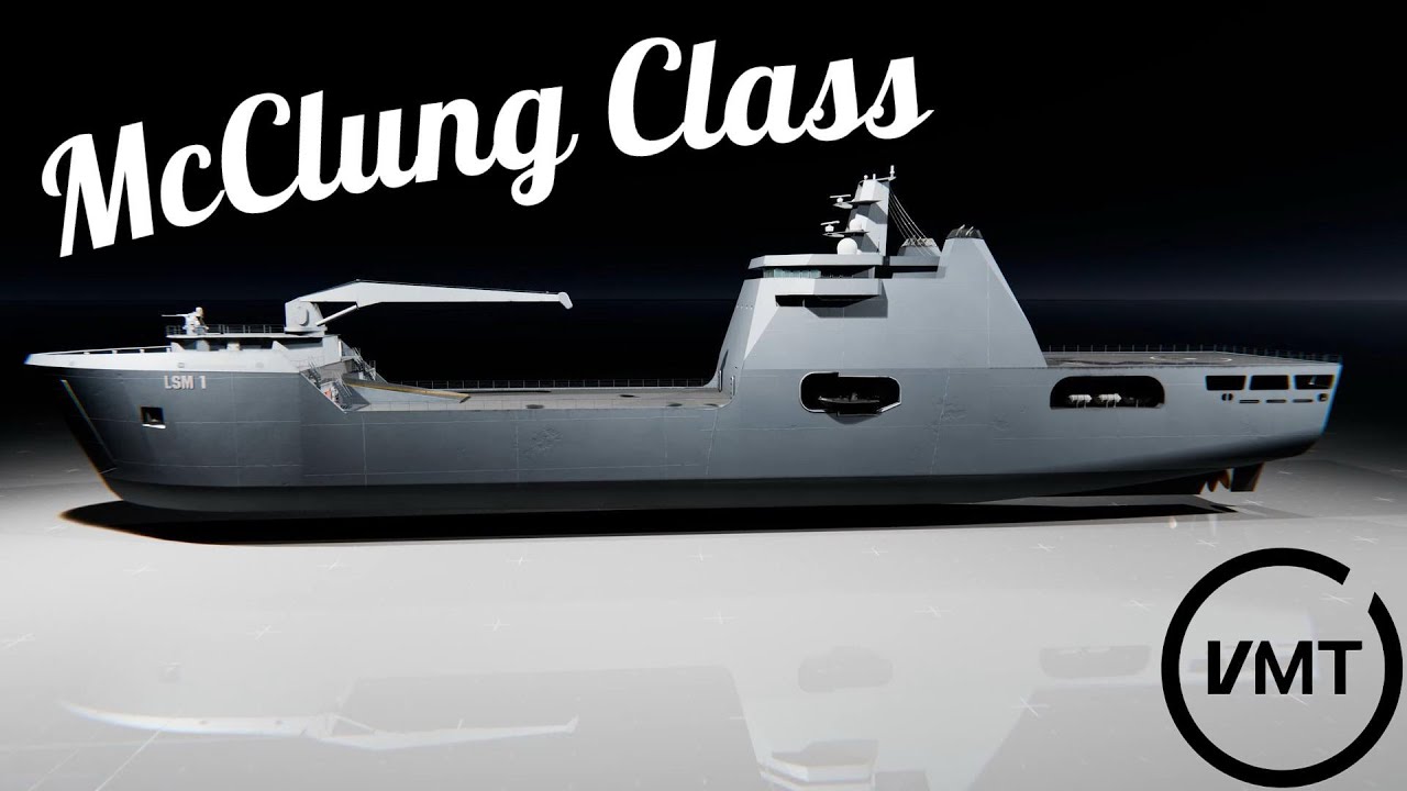 U.S. Navy Approves McClung Class Medium Landing Ship for Marines