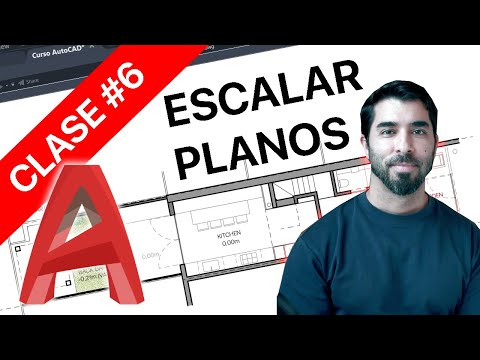 Cómo ESCALAR PLANOS en AutoCAD – ✅ 【Clase 6 # Curso de AutoCAD】