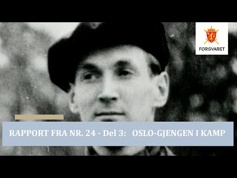 RAPPORT FRA NR 24  -  DEL 3 :  ''OSLO-GJENGEN I KAMP''