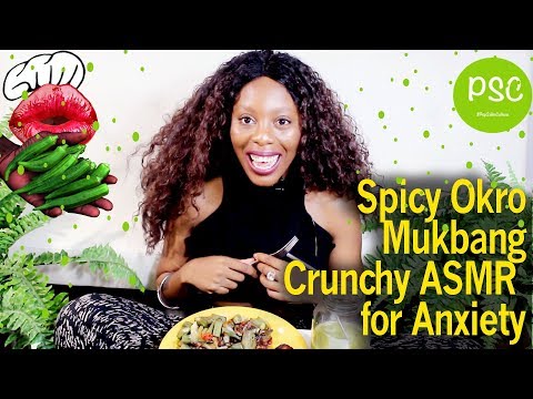 #OKRA & PLANTAIN #MUKBANG: WHAT IS #ASMR ?