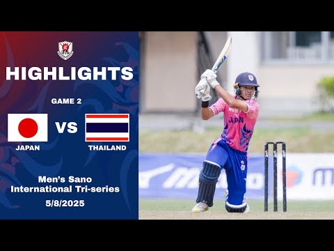 HIGHLIGHTS｜Men's Sano International Tri-series 2025｜Japan v Thailand【ハイライト｜男子佐野国際対抗戦 2025年｜日本 vs タイ】