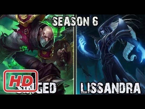 Best Singed Korea vs Lissandra TOP Ranked Challenger